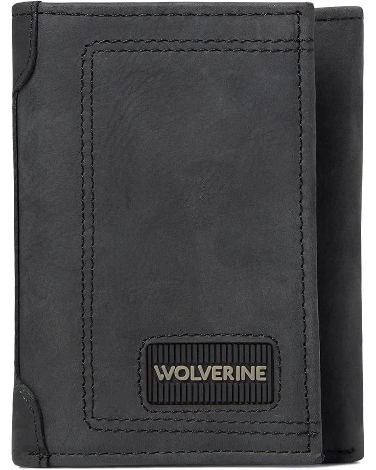 Wolverine Rugged Trifold Leather Wallet