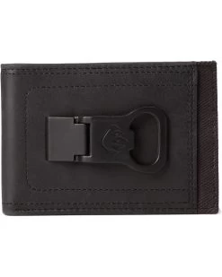 Wolverine Canvas/Leather Raider Front Pocket Wallet