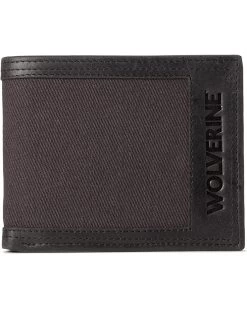 Wolverine Canvas/Leather Raider Bifold Wallet
