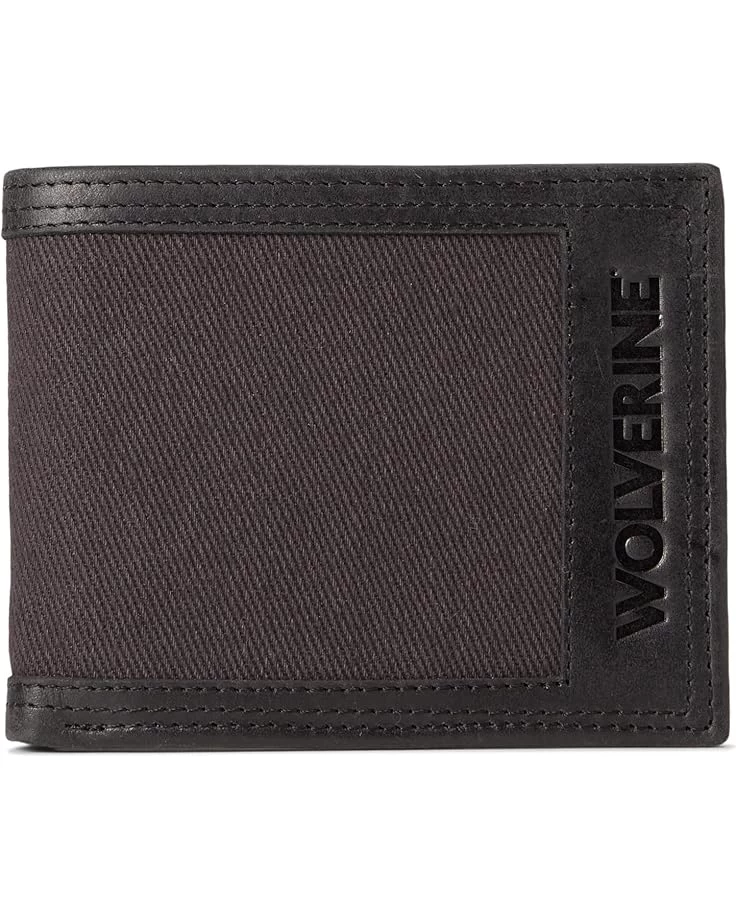 Wolverine Canvas/Leather Raider Bifold Wallet 3 Wolverine Canvas/Leather Raider Bifold Wallet