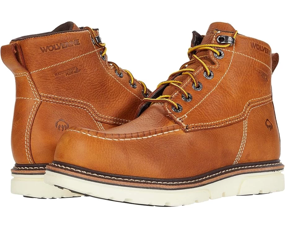 Wolverine I-90 DuraShocks Moc-Toe 6" Work Boot 3 Wolverine I-90 DuraShocks Moc-Toe 6" Work Boot
