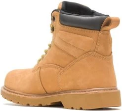 Wolverine Men's 6" Floorhand WP Steel Toe Work Boot - Wheat- W10632 -Wolverine Shop W10632 3