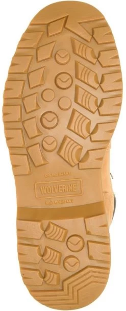 Wolverine Men's 6" Floorhand WP Steel Toe Work Boot - Wheat- W10632 -Wolverine Shop W10632 4