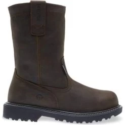 Wolverine Men's 10" Floorhand WP Wellington Work Boot - Brown - W10682 -Wolverine Shop W10682 2