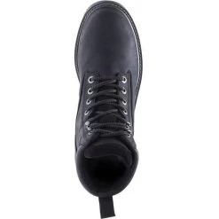 Wolverine Men's 6" Floorhand Stl Toe WP Work Boot - Black - W10694 -Wolverine Shop W10694 4