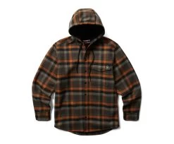 Wolverine Men's Bucksaw Bonded Shirt Jac -Wolverine Shop WBSAM W1203770 803 093021 F22 P