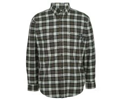 Wolverine Men's FR Plaid Long Sleeve Twill Shirt -Wolverine Shop WBSAM W1203980 206 013020 F20 P