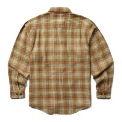 Wolverine Men's Glacier Heavyweight Long Sleeve Flannel Shirt (Big & Tall) -Wolverine Shop WBSAM W1205850 223 083022 F23 S1
