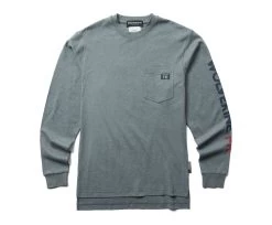 Wolverine Men's FR Long Sleeve Print Tee -Wolverine Shop WBSAM W1206550 036 083122 F22 P