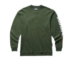 Wolverine Men's FR Long Sleeve Print Tee -Wolverine Shop WBSAM W1206550 324 031523 S24 P