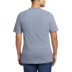 Wolverine Men's Guardian Cotton™ Pocket Tee -Wolverine Shop WBSAM W1208120 400 BACK