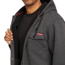 Wolverine Men's Bucksaw Knit Shirt Jac -Wolverine Shop WBSAM W1208330 003 BACKa