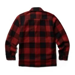 Wolverine Men's Forge Flannel Overshirt -Wolverine Shop WBSAM W1209280 617 093021 F22 S1