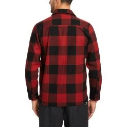 Wolverine Men's Forge Flannel Overshirt -Wolverine Shop WBSAM W1209280 617 BACK