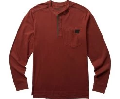 Wolverine Men's Guardian Cotton™ Long Sleeve Henley -Wolverine Shop WBSAM W1209290 624 093021 F22 P 4