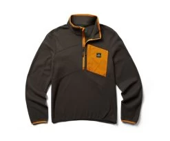 Wolverine Men's Polar Fleece 1/4 Zip -Wolverine Shop WBSAM W1209340 010 093021 F22 P 1