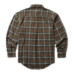 Wolverine Men's Rivet Flannel Shirt -Wolverine Shop WBSAM W1209390 231 083022 F23 S1