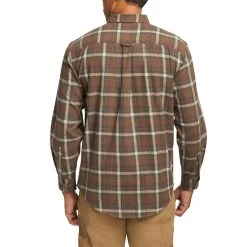 Wolverine Men's Rivet Flannel Shirt -Wolverine Shop WBSAM W1209390 231 BACK