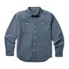 Wolverine Men's Grayson Long Sleeve Chambray Shirt -Wolverine Shop WBSAM W1209790 400 102721 F22 P