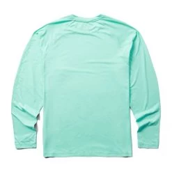 Wolverine Men's Sun-Stop Long Sleeve Crew -Wolverine Shop WBSAM W1209840 450 032923 S23 S1