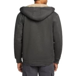 Wolverine Men's Upland Sherpa Lined Hooded Jacket -Wolverine Shop WBSAM W1210270 003 BACK