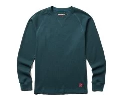 Wolverine Men's Walden II Thermal Long Sleeve Tee -Wolverine Shop WBSAM W1210890 412 083022 F23 P