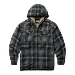 Wolverine Men's Hastings Sherpa Lined Hooded Shirt-Jac