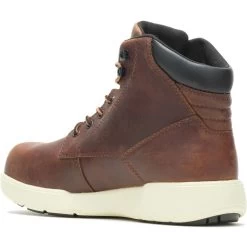 Wolverine Men's Kickstart Durashocks 6" WP Work Boot - Peanut - W080036 -Wolverine Shop WBSM W080036 012821 S22 225 1