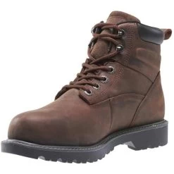 Wolverine Women's Floorhand Steel Toe WP Work Boot - Brown - W10696 -Wolverine Shop WBSM W10633 101215 F16 135