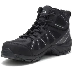 Wolverine Men's Amherst Composite Toe Work Boot - Black - W201150 -Wolverine Shop WBSM W201150 040919 S20 135