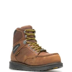 Wolverine Men's Hellcat UltraSpring™ Moc Toe Wedge 6" CarbonMAX® Work Boot -Wolverine Shop WBSM W211001 032020 S21 045