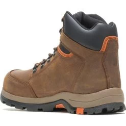 Wolverine Men's Grayson Mid Steel Toe WP Work Boot - Brown - W211043 -Wolverine Shop WBSM W211043 041320 S21 225
