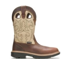 Wolverine Men's Rancher DuraShocks® Steel Toe Wellington -Wolverine Shop WBSM W211130 041421 S22 000