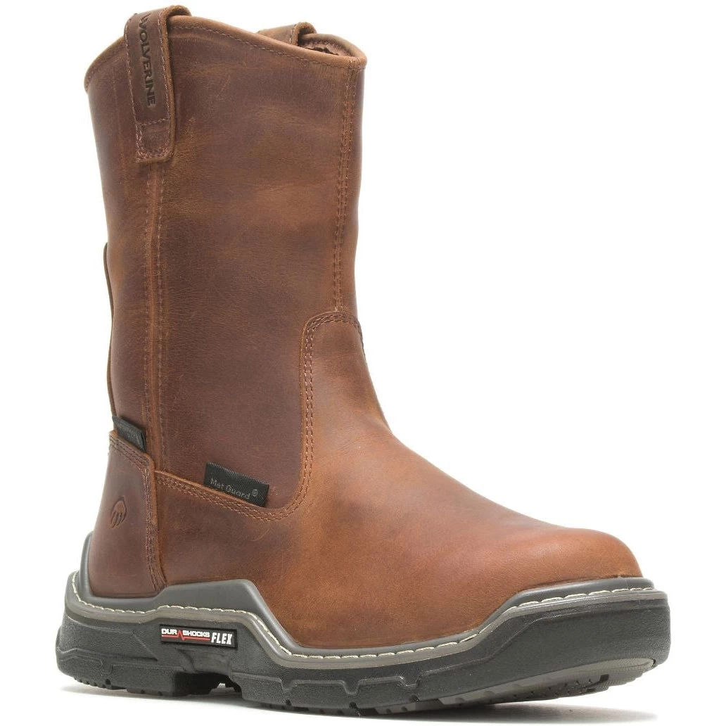 Wolverine Men's Raider Durashocks WP Work Boot - Peanut - W211169 3 Wolverine Men's Raider Durashocks WP Work Boot - Peanut - W211169