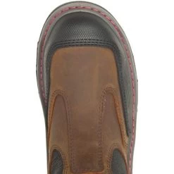 Wolverine Men's Raider Durashocks HD 10" WP Work Boot Brown W221005 -Wolverine Shop WBSM W221005 063021 F22 TOP 1