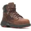 Wolverine Men's Hellcat Fuse 6" WP Comp Toe Usprg Work Boot - Peanut - W221011 -Wolverine Shop WBSM W221011 082321 F22 045 1