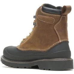 Wolverine Men's Floorhand Swamp 6" WP Steel Toe Work Boot Brown W221019 -Wolverine Shop WBSM W221019 071421 F22 225