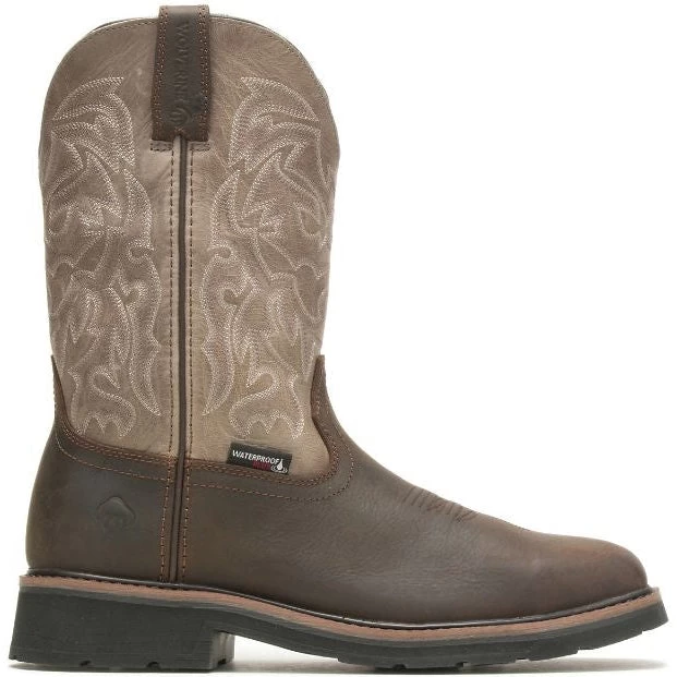 Wolverine Men's Rancher WP Wellington Steel Toe Work Boot Brown W221030 4 Wolverine Men's Rancher WP Wellington Steel Toe Work Boot Brown W221030 - Image 2
