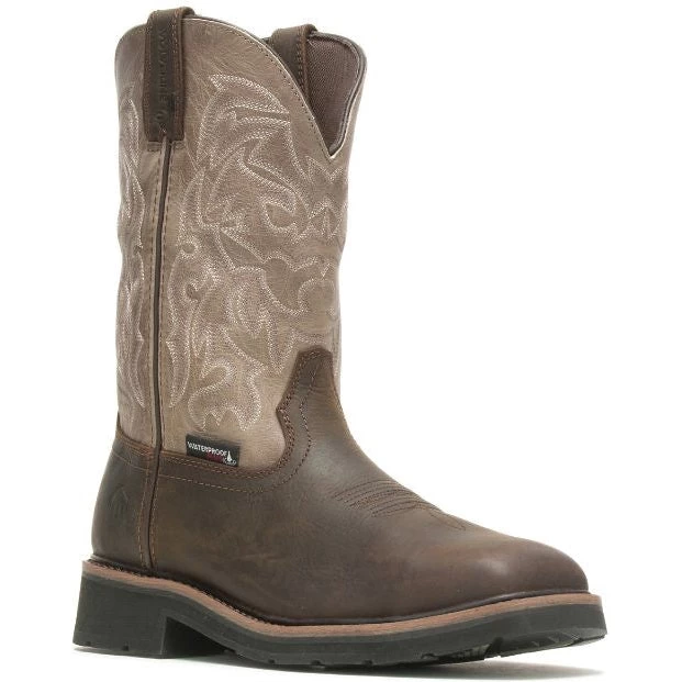 Wolverine Men's Rancher WP Wellington Steel Toe Work Boot Brown W221030 3 Wolverine Men's Rancher WP Wellington Steel Toe Work Boot Brown W221030