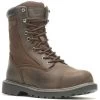 Wolverine Men's Floorhand 8" WP Steel Toe Work Boot Dark Brown W221041 -Wolverine Shop WBSM W221041 101821 F22 045 1