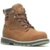 Wolverine Men's Floorhand Lx 6" Steel Toe WP Work Boot -Brown- W231016 -Wolverine Shop WBSM W231016 050222 S23 045
