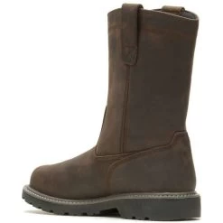 Wolverine Men's Floorhand Steel Toe WP Wellington Work Boot -Brown- W231025 -Wolverine Shop WBSM W231025 012822 S23 225 1