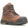 Wolverine Men's Rush Ultraspring 6" Comp Toe WP Work Boot -Brown- W231038 -Wolverine Shop WBSM W231038 032222 S23 045