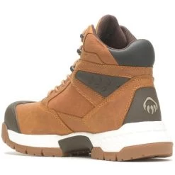 Wolverine Men's Rush Ultraspring 6" WP Carbonmax Work Boot -Honey- W231040 -Wolverine Shop WBSM W231040 032222 S23 225