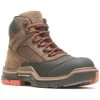 Wolverine Men's Raider Durashocks 6" WP Carbonmax Work Boot -Brown- W231042 -Wolverine Shop WBSM W231042 012822 S23 045