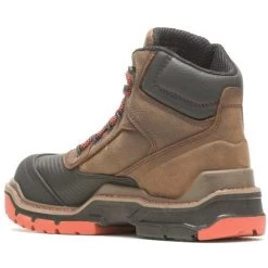 Wolverine Men's Raider Durashocks 6" WP Carbonmax Work Boot -Brown- W231042 -Wolverine Shop WBSM W231042 012822 S23 225