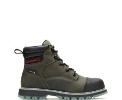Wolverine Men's Floorhand LX Cap-Toe Steel-Toe 6" Work Boot -Wolverine Shop WBSM W231099 101022 F23 000 1