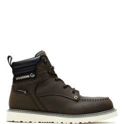Wolverine Men's Trade Wedge 6" Moc-Toe Steel-Toe Work Boot