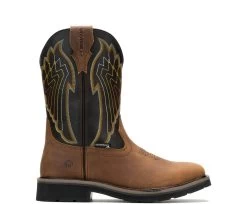 Wolverine Men's Rancher Eagle Waterproof Steel-Toe Wellington Work Boot -Wolverine Shop WBSM W231109 071222 F23 000 1