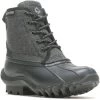 Wolverine Women's Torrent Wool Duck Boot Black Wool W880345 -Wolverine Shop WBSM W880345 101821 F22 045 1